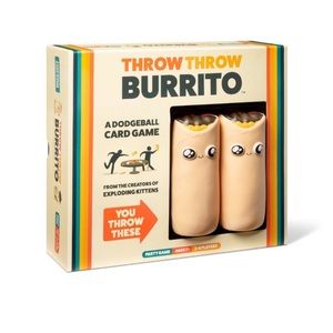 Throw Throw Burrito by Exploding Kittens A Dodgeball Party Game